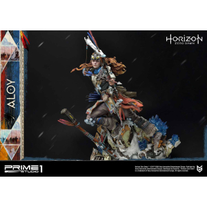 Horizon Zero Dawn Statue 1/4 Aloy Shield Weaver Armor Set 70 cm